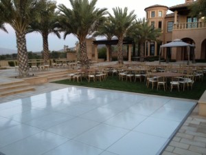 white dance floor rental los angeles san diego